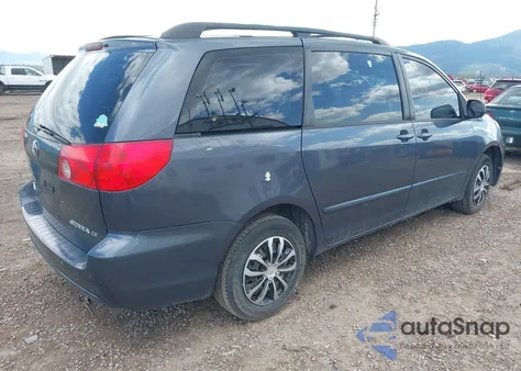 2007 Toyota Sienna Ce из США, поврежденный, VIN 5TDZK23C87S048209